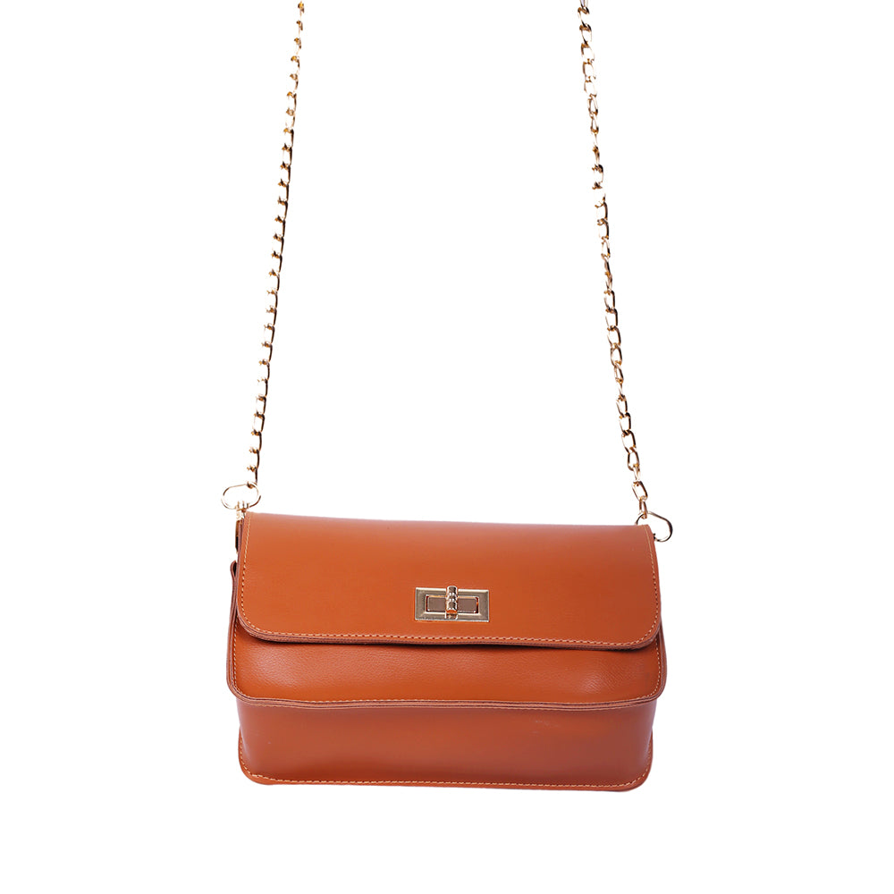 Siri Brown Crossbody Bag