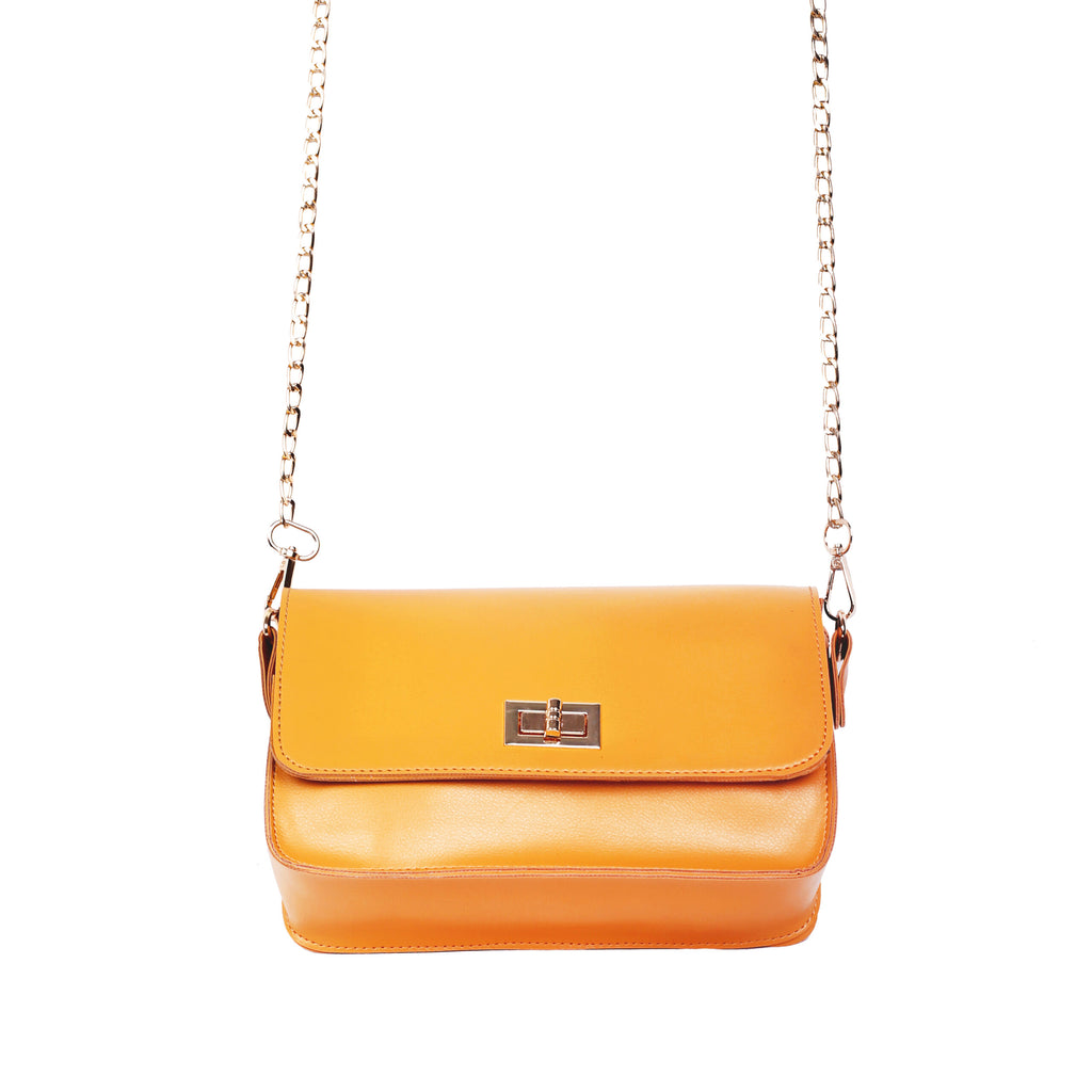 Siri Mustard Crossbody Bag