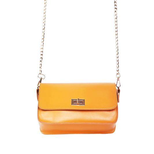 Siri Mustard Crossbody Bag