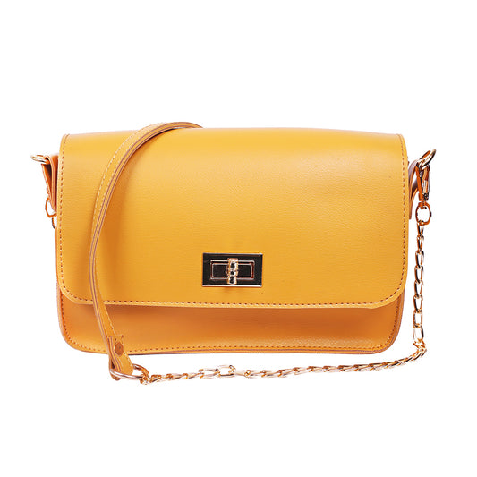 Siri Mustard Crossbody Bag