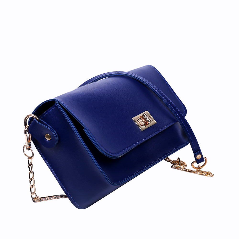 Siri Blue Crossbody Bag