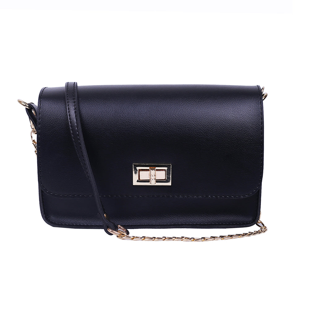 Siri Black Crossbody Bag