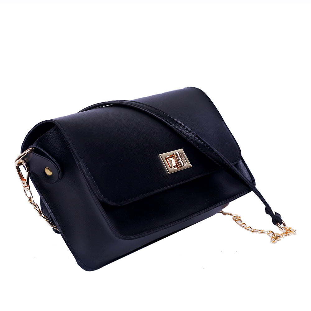 Siri Black Crossbody Bag