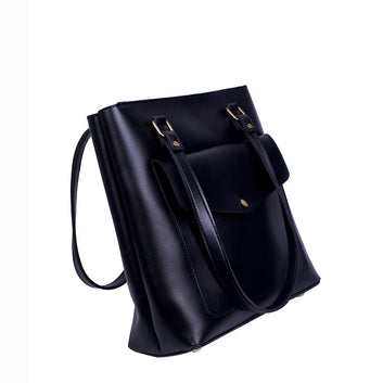 Alexa Black Shoulder Bag