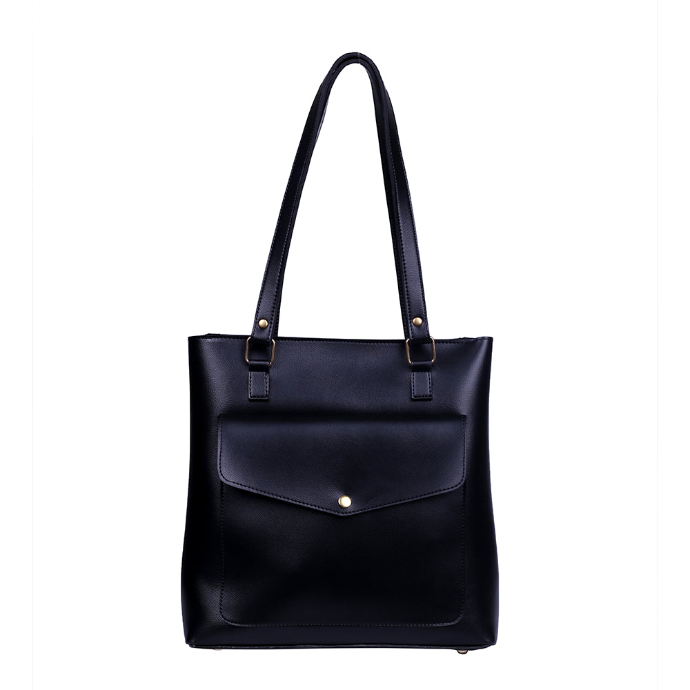 Alexa Black Shoulder Bag
