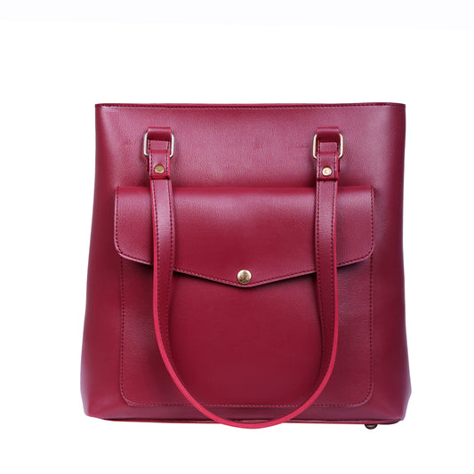 Alexa Maroon Shoulder Bag