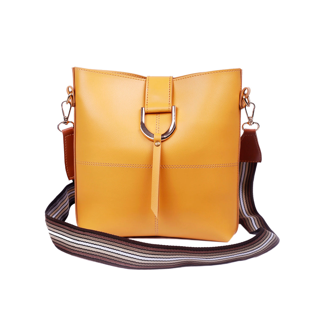Simba Yellow Crossbody Bag