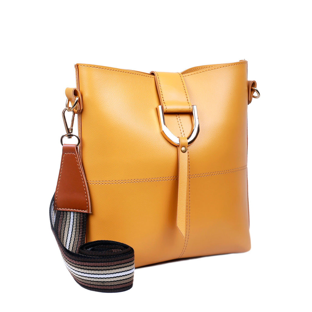 Simba Yellow Crossbody Bag