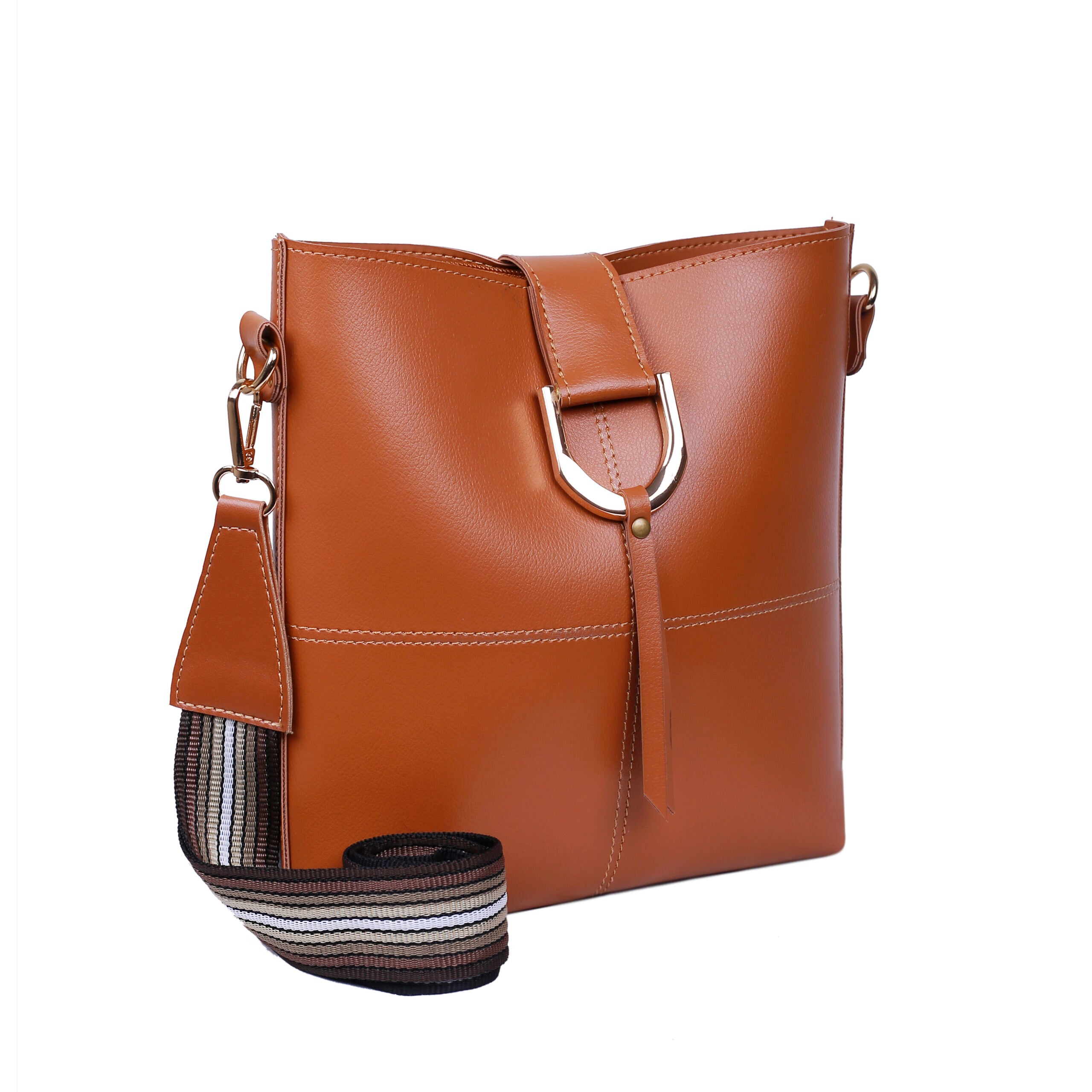 Simba Brown Crossbody Bag