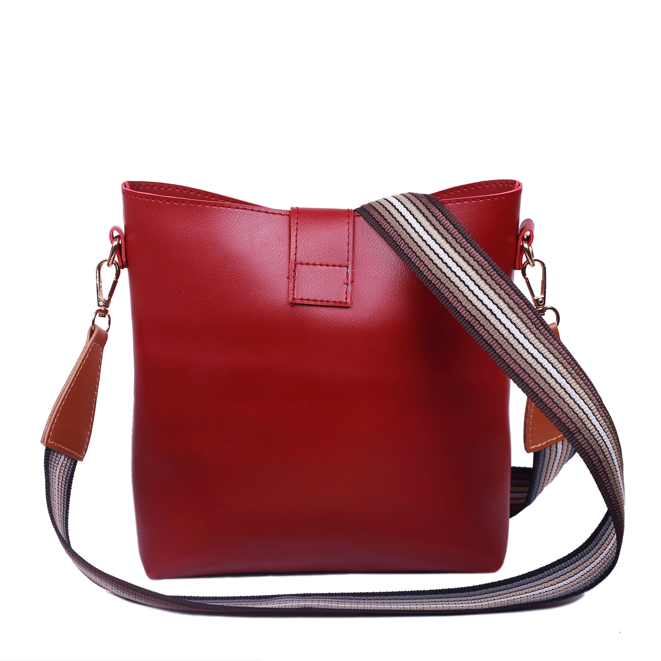Simba Maroon Crossbody Bag