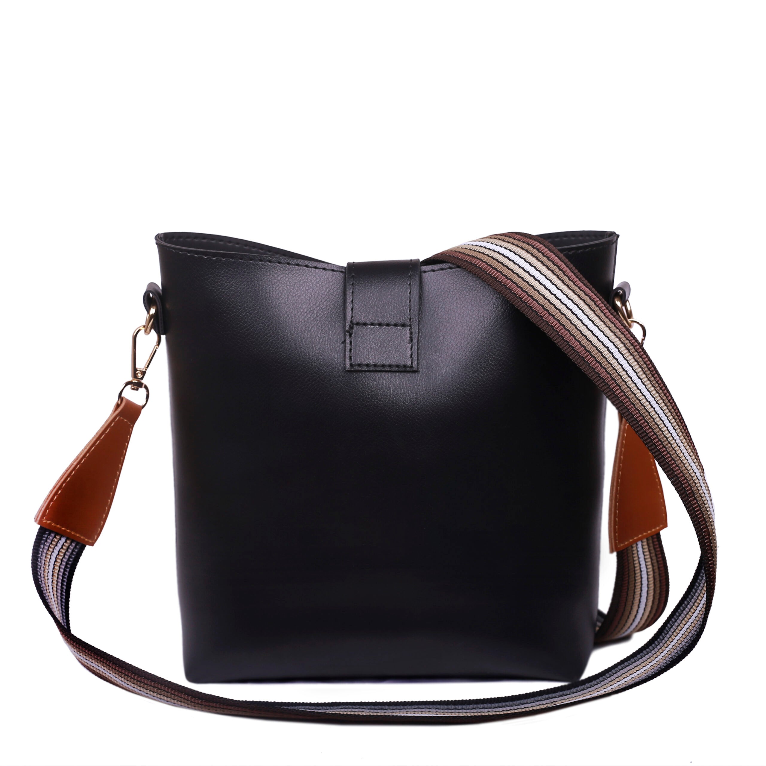 Simba Black Crossbody Bag