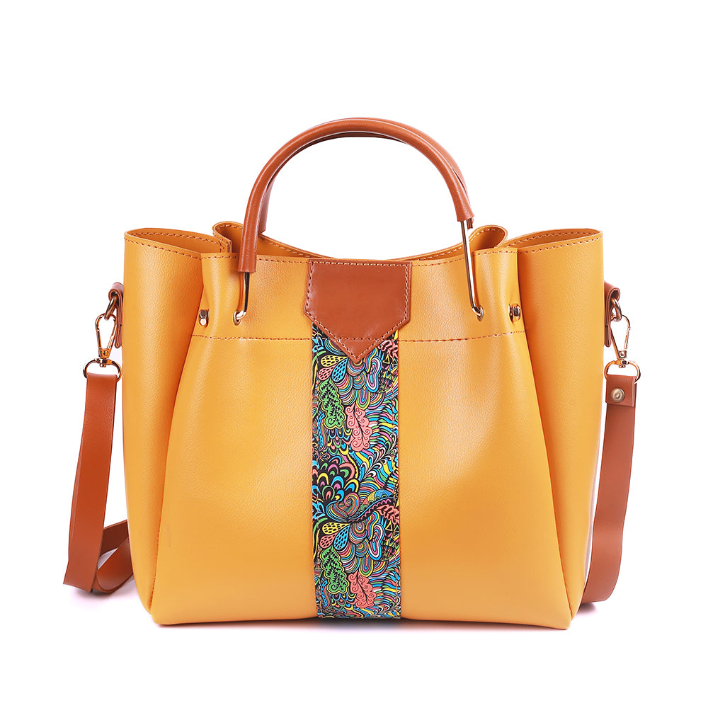 Royal Mustard 4 Pieces Hand Bag