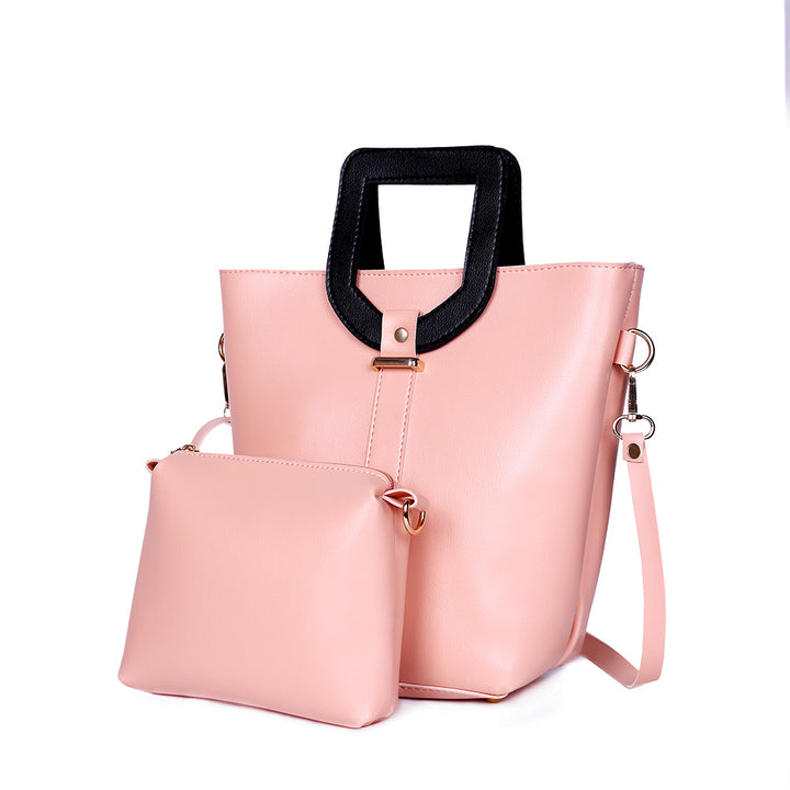 Hazel T-Pink 2 Pcs Handbag