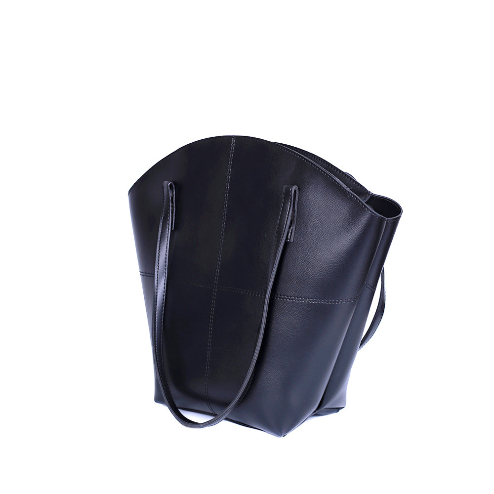 Emma Black Tote Bag