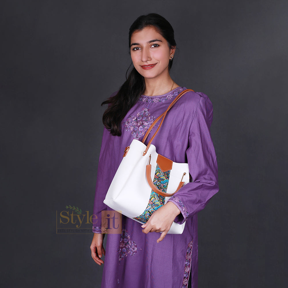 Royal Brown 4 Pieces Hand Bag
